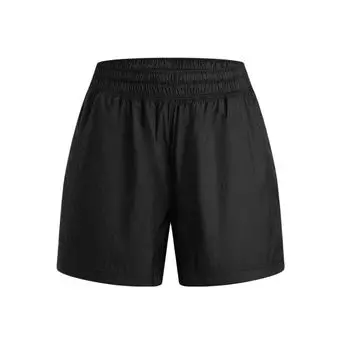 Under Armour Rival Breathable Loose Fit Sports Shorts Women shorts Black 1389628-001 M
