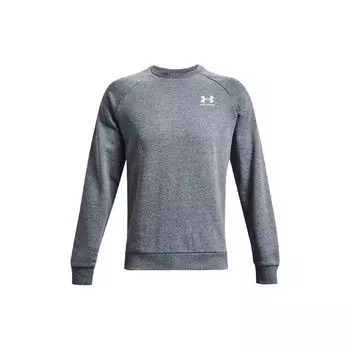 Under Armour Rival Fleece Crew Training Sweatshirt Men Sweatshirts Gray 1359029-012 XXL