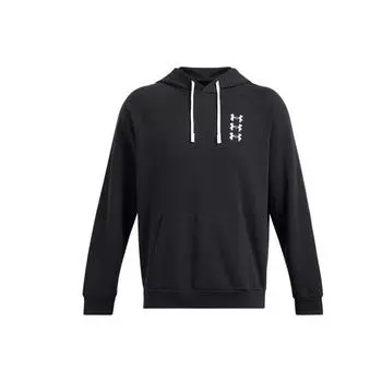 Under Armour Rival Fleece Training Hoodie Men hoodies Black 1389427-001 S