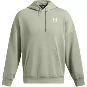 Under Armour Rival Heavyweight Terry Fashionable Versatile Hoodie Men hoodies Green 1388020-504 XL