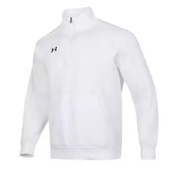 Under Armour Rival Мягкая и удобная куртка с длинным рукавом Мужские куртки Белые 1386016-100 2XL