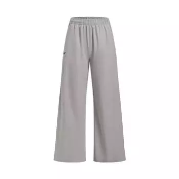 Under Armour Rival Ss25 тканые спортивные модные однотонные повседневные брюки женские низы рассветно-серо-розовый 1386453-009 L