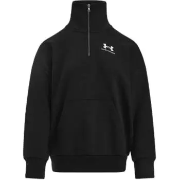 Under Armour Rival Training Series Half-Zip Sweatshirt Women Sweatshirts Black 1387223-001 S