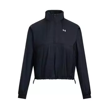 Under Armour Rival Удобная Мягкая Универсальная Куртка на Молнии до Середины с Воротником-стойкой Женские куртки Черный 6000279-001 XL