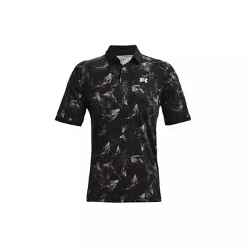 Under Armour Рубашка поло с коротким рукавом Iso-Chill Golf, мужская, черная 1366249-001 M