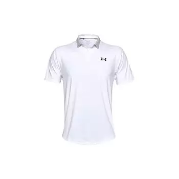 Under Armour Рубашка поло свободного покроя в клетку, мужские топы, белые 1356650-100 XL