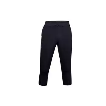 Under Armour Running Тканые дышащие укороченные брюки прямого кроя Мужские брюки Черные 1358546-001 S