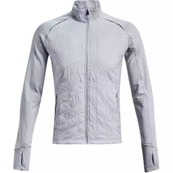 Under Armour Running Training Casual Comfortable Jacket Men Jackets Silver-Gray 1342707-011-1 L