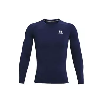 Under Armour Running Training Fitness Shirt Men tops Dark-Blue 1361524-410 M