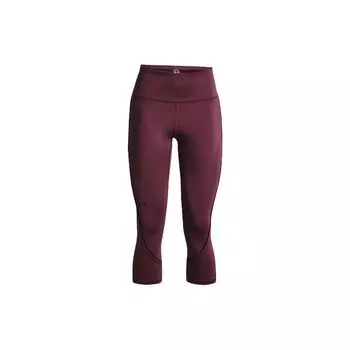 Under Armour Rush дышащие фитнес-капри женские брюки фиолетовые 1368357-554 M