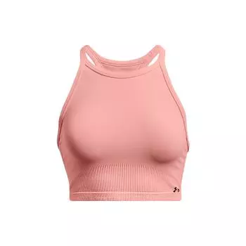 Under Armour Rush Series Solid Slim Fit Спортивное нижнее белье Женское нижнее белье Harbor-Pink 1377597-603 L