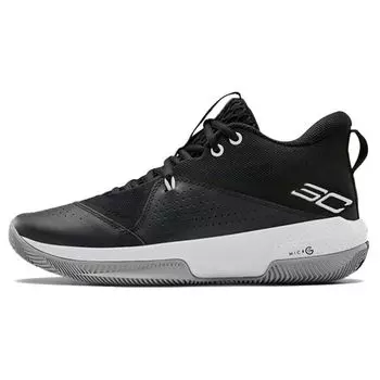 Under Armour SC 3Zero 4 Черные унисекс кроссовки Белые 3023917-001 42.5