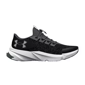 Under Armour Scramjet 5 GS Black Pitch Grey Kids Sneakers 3025535-002 36