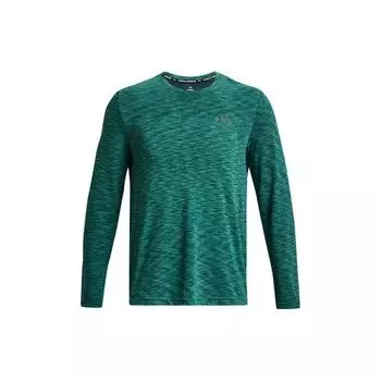 Under Armour Seamless Dopamine Breathable Solid Color Logo Training Long Sleeve T-Shirt Men Tops 1359873-452 L
