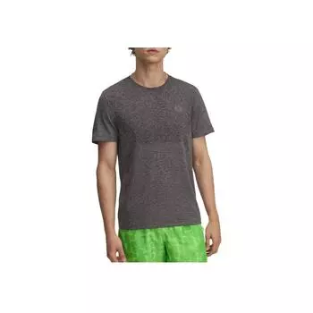 Under Armour Seamless Pullover Comfort Crew Neck Short Sleeve T-Shirt Men Tops Gray 1375692-009 M