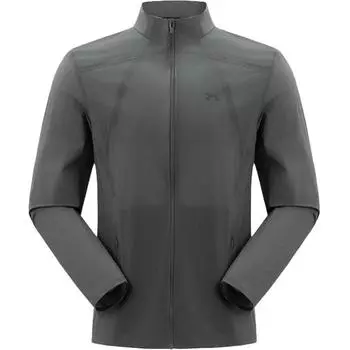 Under Armour Серия Commuter Логотип Универсальная защита от солнца Дышащая модная куртка Мужская куртка Темно-синий Серый 15217232-0131 XL