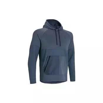 Under Armour Серия Rush Однотонный пуловер с капюшоном Спортивная толстовка Мужская толстовка Серый 1370450-044 M