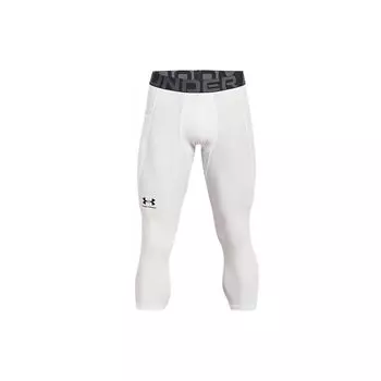 Under Armour Сетчатые обтягивающие дышащие спортивные длинные брюки мужские низы белые 1361588-100 M