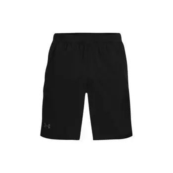 Under Armour Шорты для бега с принтом логотипа мужские, черные 1361494-001 M