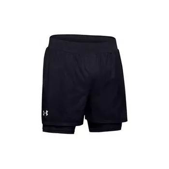 Under Armour Шорты для бега Speedpocket Мужские Брюки черные 1355449-001 S