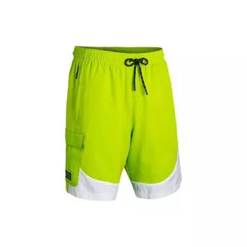Under Armour Шорты для тренировок Color Block Lace Up, мужские шорты, зеленые 1377649-324 XL