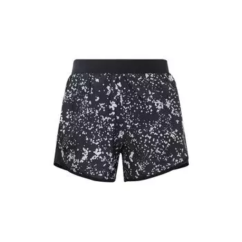 Under Armour Шорты женские с принтом для бега, тренировок, фитнеса, черные 1350198-005 XS