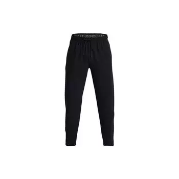 Under Armour Штаны для тренировок из цельного флиса Ottoman, зауженные книзу, мужские, черные 1379692-001 M