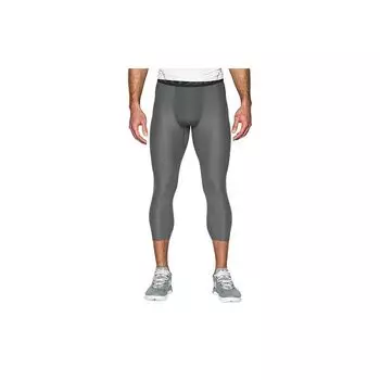 Under Armour Сильно растягивающиеся компрессионные капри мужские низы серые 1289574-090 S