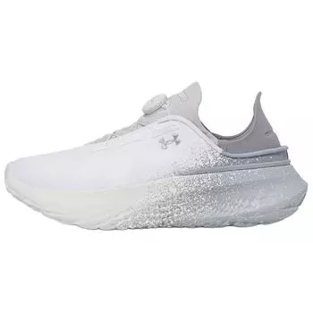 Under Armour SlipSpeed Mega Fade - Белые стальные мужские кроссовки Металлик-серебристый 6003918-100 41