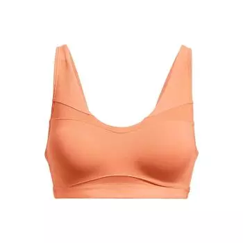 Under Armour SmartForm дышащий спортивный бюстгальтер средней интенсивности женское нижнее белье ароматизированный оранжевый 1373826-868 S