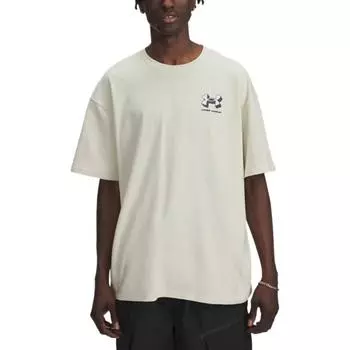 Under Armour Soft Comfortable Breathable Versatile Short Sleeve T-Shirt Men Tops 1387285-273 S