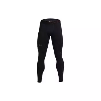 Under Armour однотонные компрессионные спортивные штаны мужские низы черные 1370315-001 L