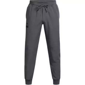 Under Armour Solid Color Drawstring Cuffed Casual Pants Men bottoms Gray 1388016-012 XL