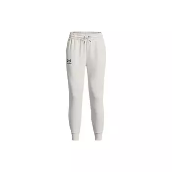 Under Armour Однотонные джоггеры на шнурке с флисовой подкладкой Женский низ Светло-серый 1379443-114 XXL