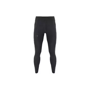 Under Armour Solid Color Logo Print Compression Fitness Pants Men bottoms Black 1373310-002 S