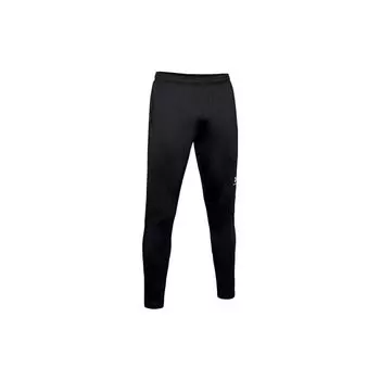 Under Armour Solid Color Logo Print Elastic Waist Sports Pants Men bottoms Black 1343913-001 M