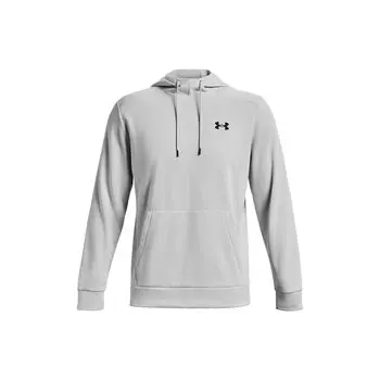 Under Armour Толстовка с капюшоном с логотипом и однотонным принтом Мужские толстовки с капюшоном Haze-Gray 1373353-014 XXL
