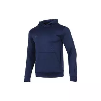 Under Armour Solid Color Logo Windbreaker Running Hoodie Men hoodies Dark-Blue 22600304-408 M
