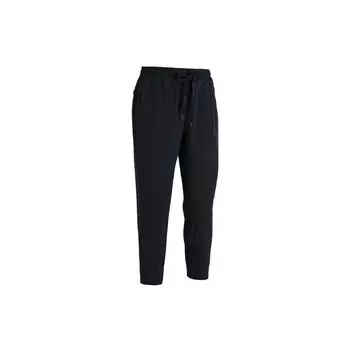 Under Armour Solid Color Loose Fit Drawstring Casual Pants Women bottoms Black 1371016-001 XL