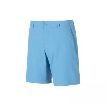 Under Armour Solid Color Outdoor Mid Waist Zipper Casual Shorts Men shorts Blue 1358785-487 M