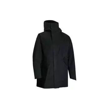 Under Armour Solid Color Outdoor Sports Long Hooded Jacket Women Jackets Black 1388062-001 M
