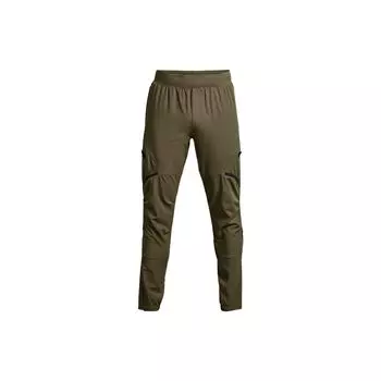 Under Armour Solid Color Training Slim Fit Pants Men Bottoms Green 1352026-361 M