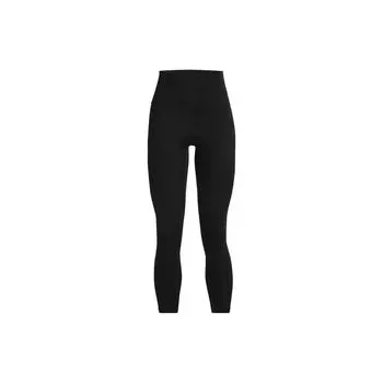 Under Armour Solid Color Ultra High Waist Training Nine Point Sports Pants Women pants Black 1382535-001 S