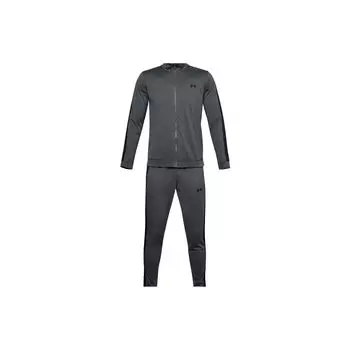 Under Armour Solid Color Zip Jacket Casual Sports Suit Men jackets Gray 1357139-012 XL