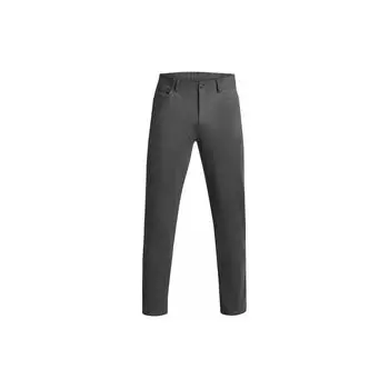 Under Armour Solid Color Zipper Straight Leg Casual Pants Men bottoms Gray 1378838-025 XXL