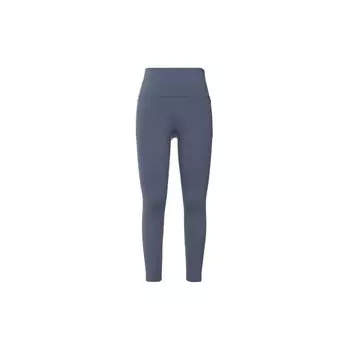 Under Armour Solid High-Waisted Slim Fit Ankle-Length Sports Pants Women bottoms Downpour-Gray 1369004-044 L