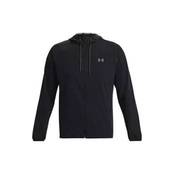 Under Armour Солнцезащитная толстовка с капюшоном и шнурком, мужские куртки, черная 1377171-001 M