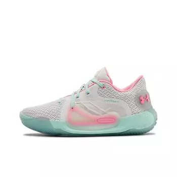 Under Armour Spawn 2 Unisex Low-Top Basketball Shoes Comfortable Durable Versatile 3022626-104 43