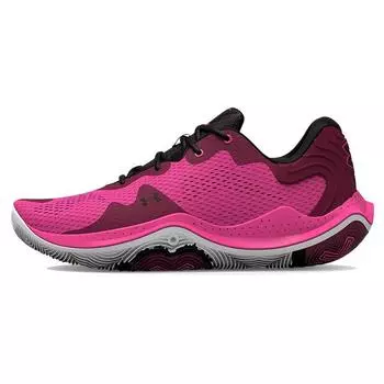 Under Armour Spawn 4 Electro Розовые мужские кроссовки Wildflower 3024971-600 40.5
