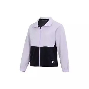 Under Armour Сплайсированная спортивная повседневная куртка с воротником-стойкой, женские куртки, многоцветная 1370738-515 M
